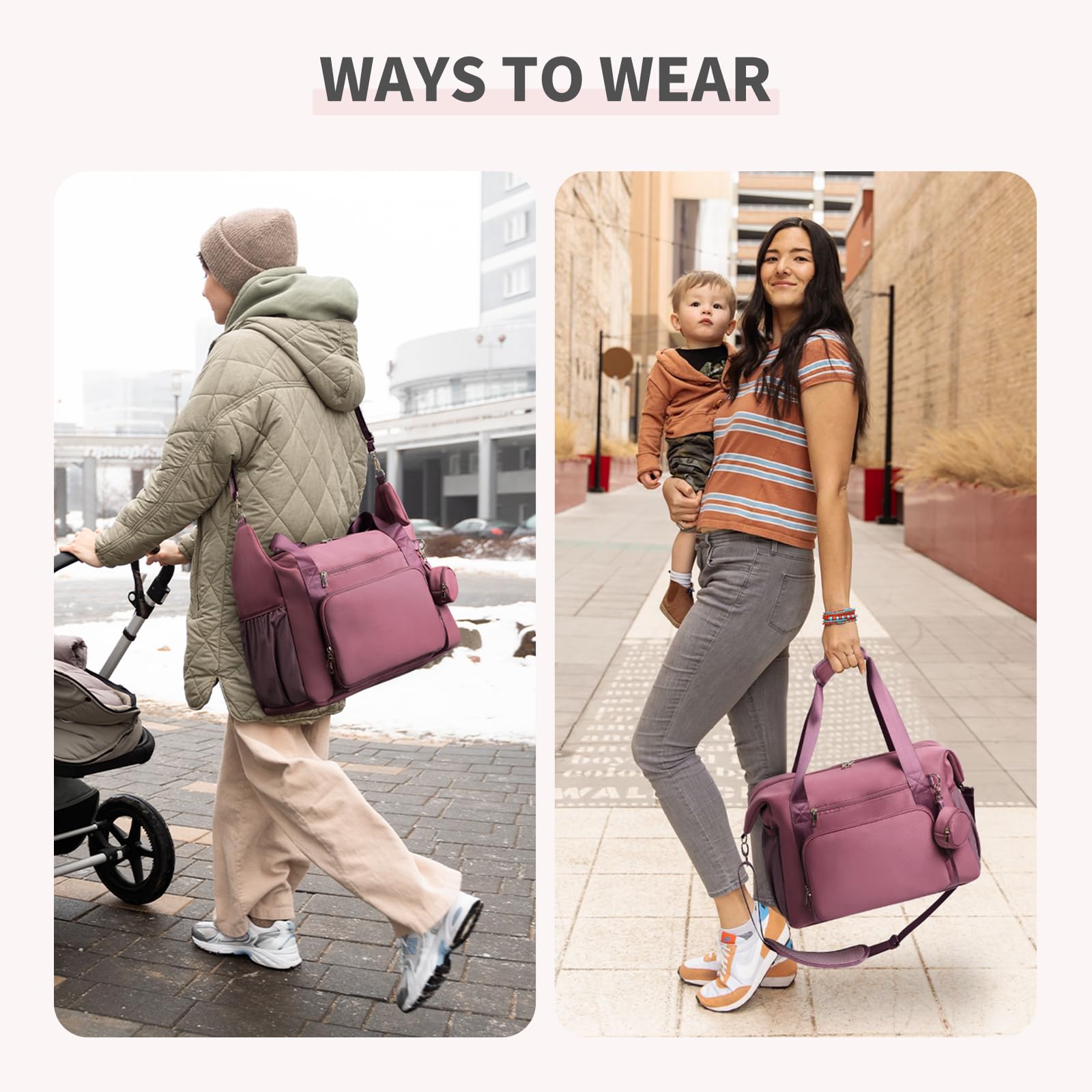 CEI-CEI neoprene tote featuring a wet/dry compartment for organized outings
