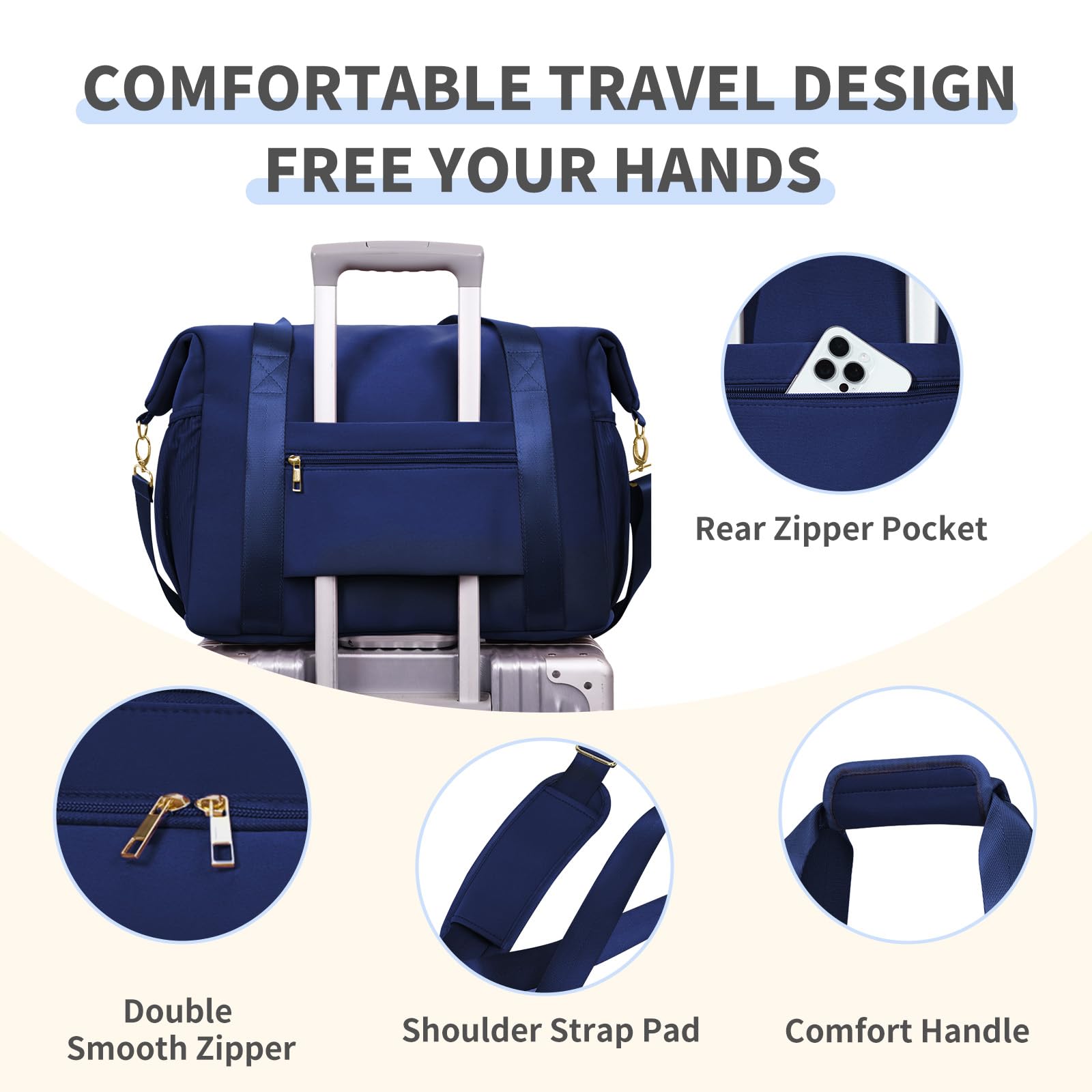 CEI-CEI neoprene diaper bag tote in gift box presentation for baby showers.