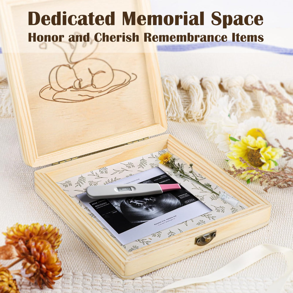 Ceiner hospital band storage helps organize mementos discreetly.
