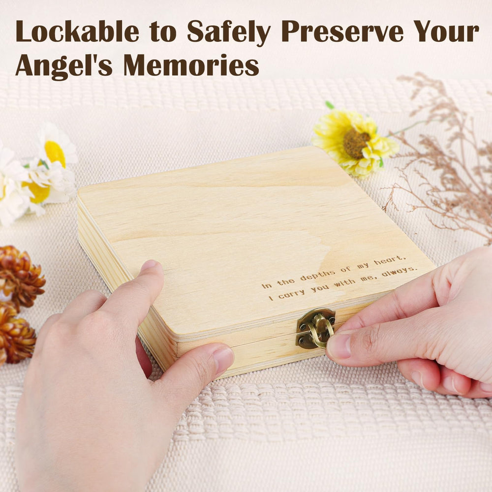 Ceiner lockable compartment protects private memories.