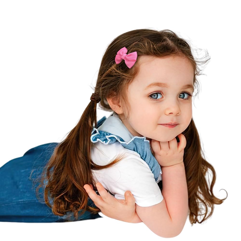 CellElection baby hair clips non-slip design keeps fine hair styled during playtime.