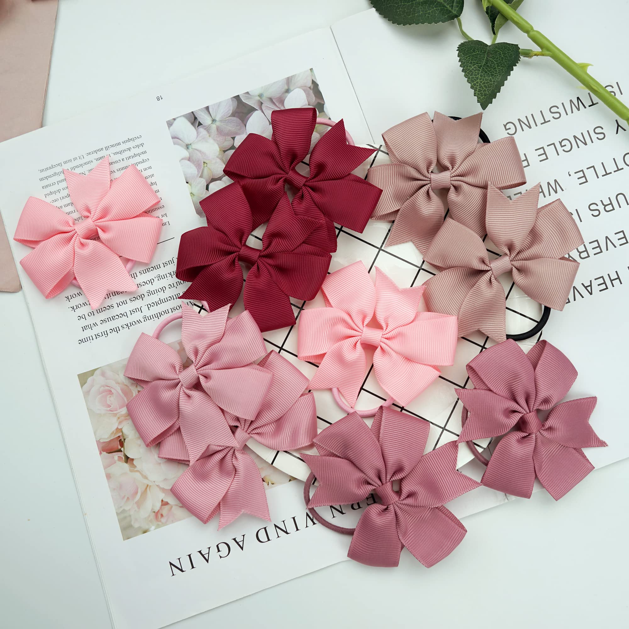 CellElection multicolor hair ties match outfits for parties, school, and family events.