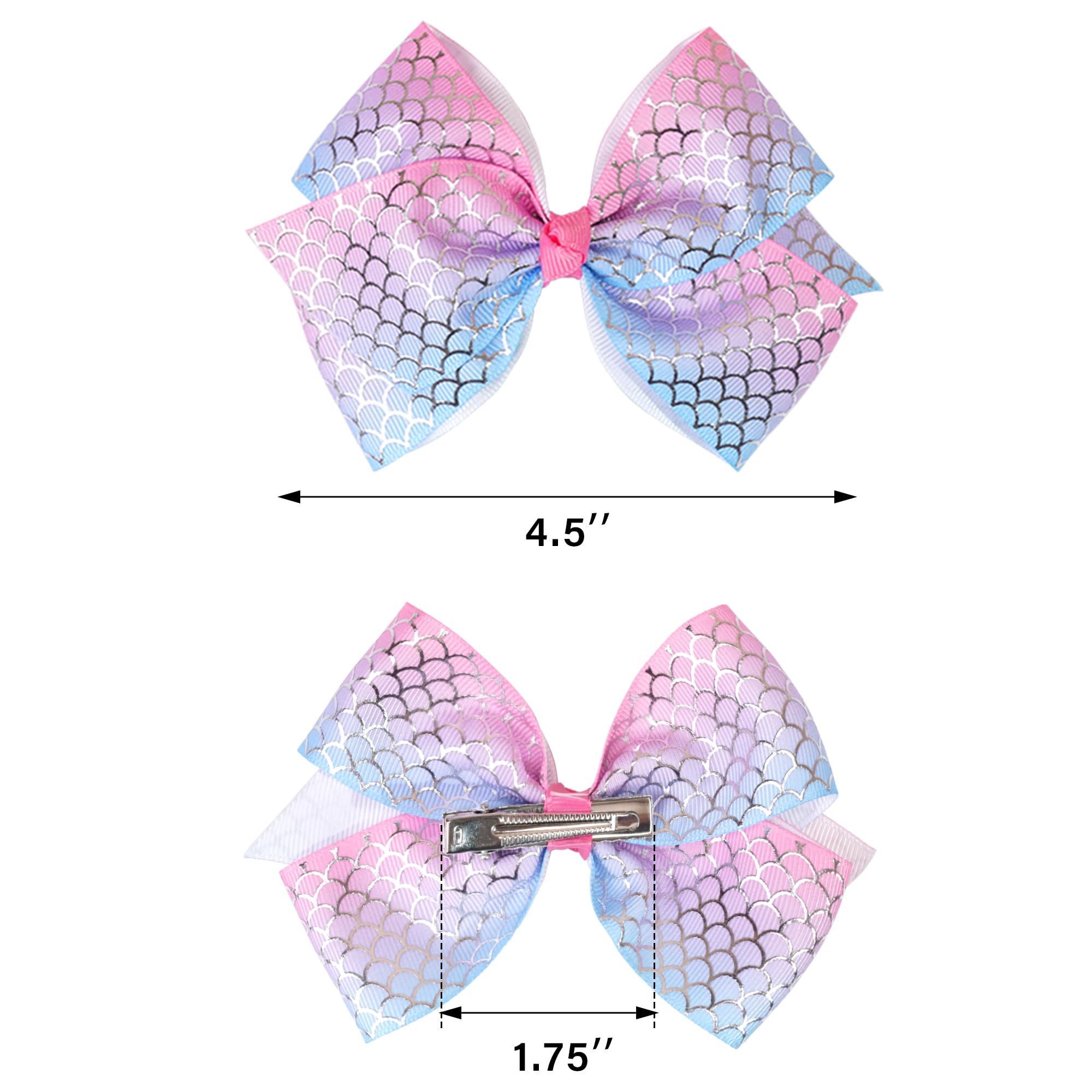 CellElection colorful grosgrain clips stay in place through active play.