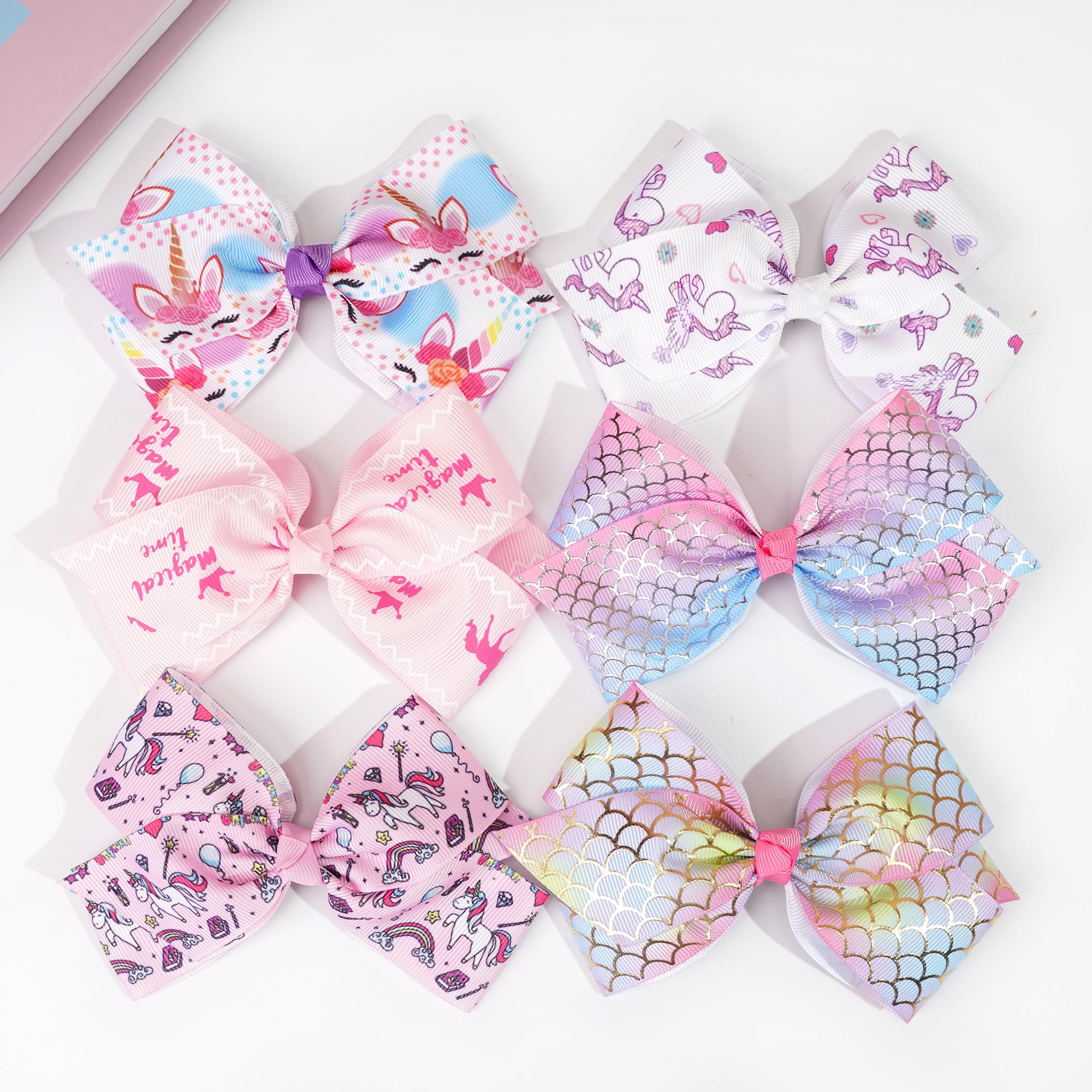 CellElection grosgrain ribbon bow with clip for secure grip across hairstyles