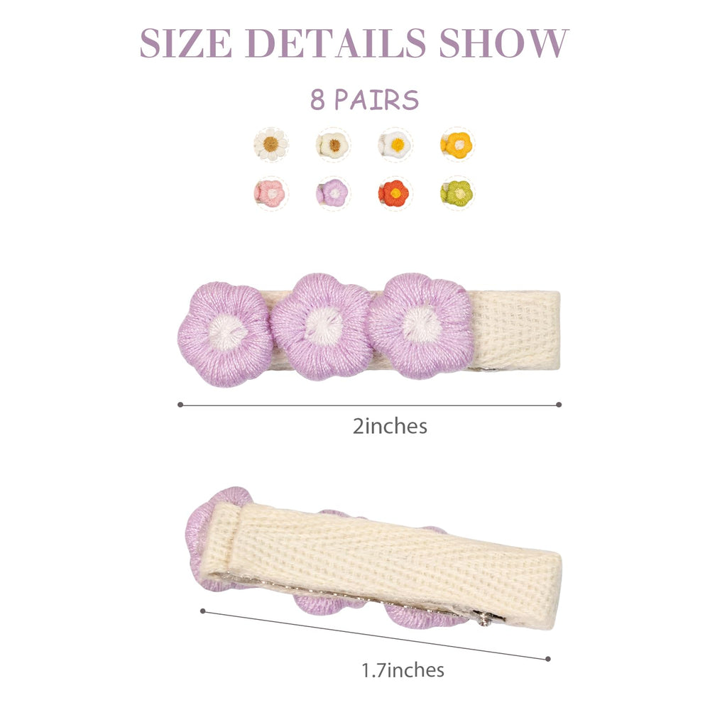 CellElection mini clip 2-inch ribbon-covered for delicate hair