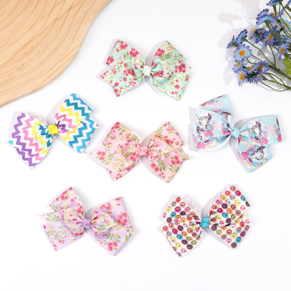 CellElection pigtail bows set complements outfits for baby, toddler, and teen styles.