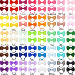 Celllot 2inch grosgrain bows closeup highlighting durable ribbon detail.