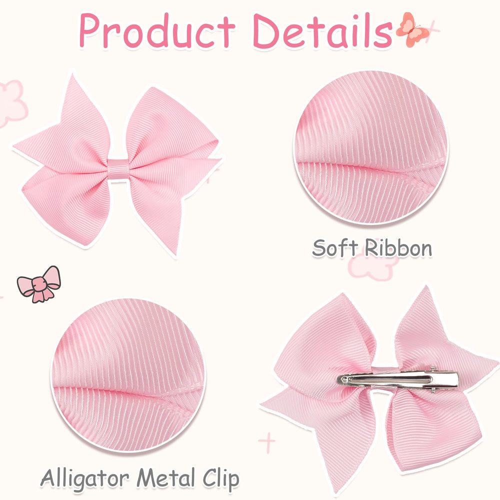 Celllot alligator-clip bows shown in close-up for secure grip.