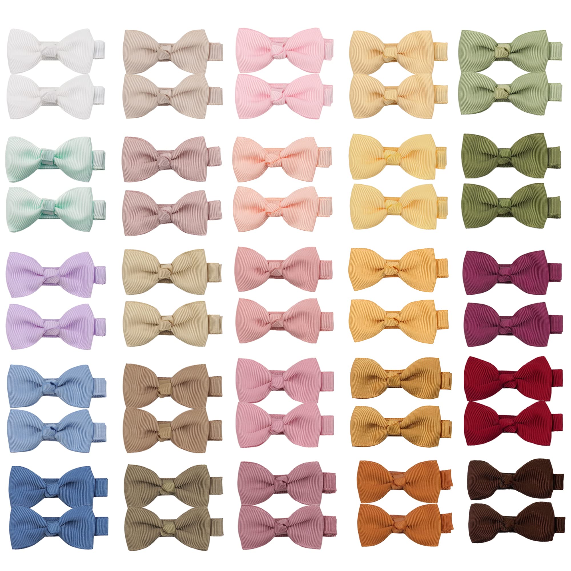 CELLOT tiny bow clip close-up with velvet inner grip for stability.