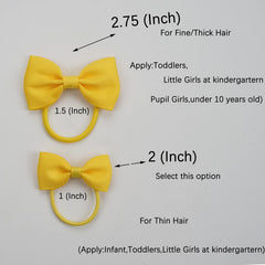 CÉLLOT baby bows in pigtail style for versatile hairstyles.