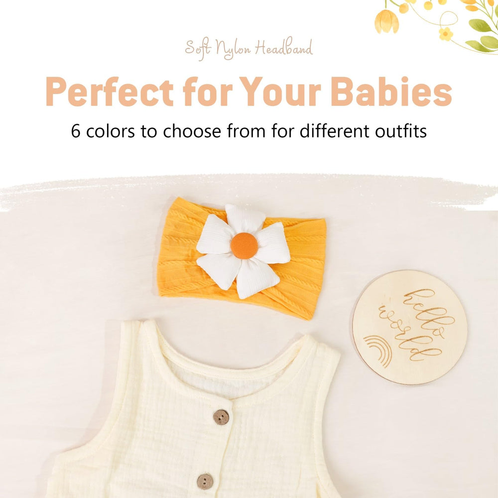 CellLot purple headbands create charming focal points for baby photos.