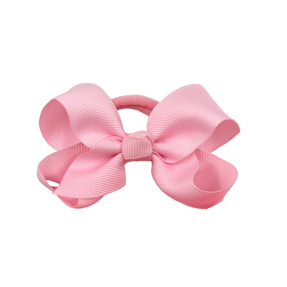 CÉLLOT boutique 3-inch yellow hair bow with elastic tie brightens everyday looks.