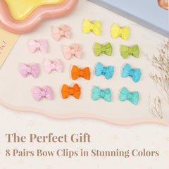 CÉLLOT bow colors display 20 options for coordinated outfits.