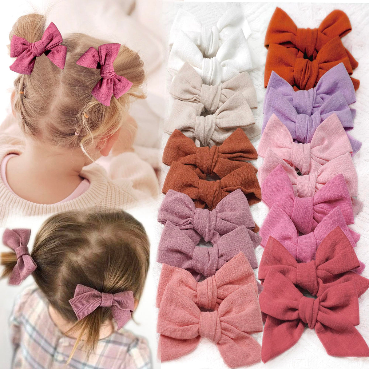 CÉLLOT pink linen bows packaging ideal for everyday outfits.