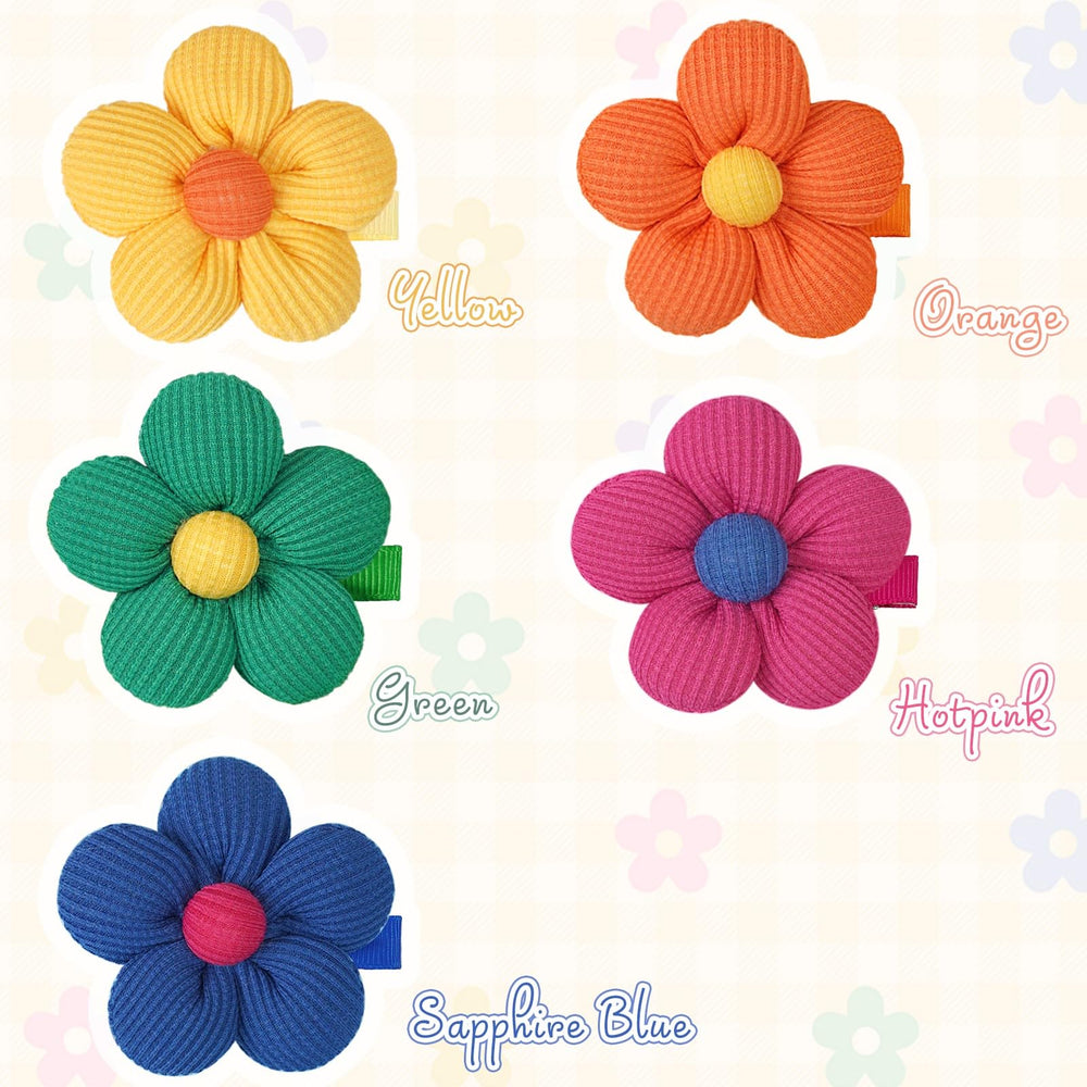 CÉLLOT flower clip can be worn with many outfits for a stylish finish