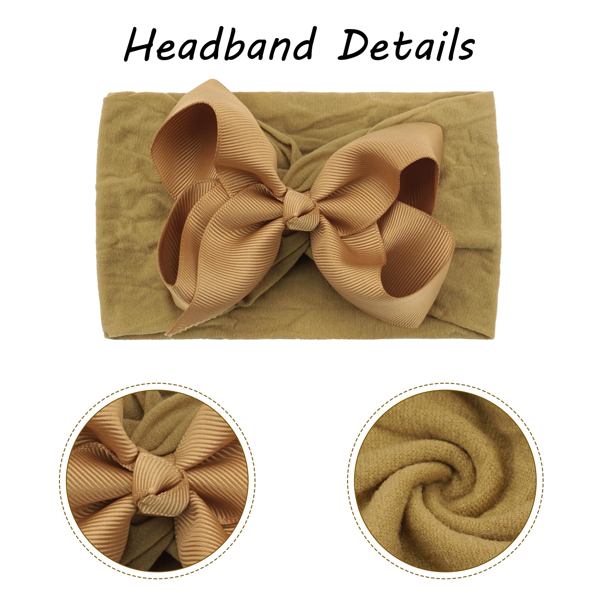 Celllot headband design highlights no-mark wear on a baby's head.