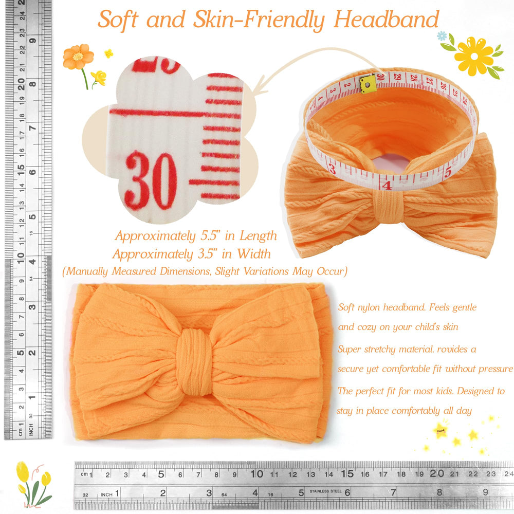 Celllot headband sky blue with lavender purple bows perfect for family photos