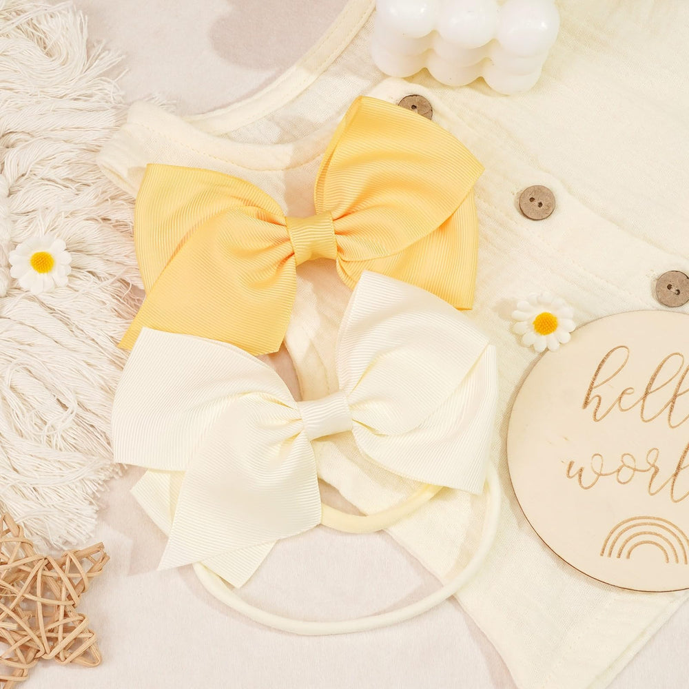 CÉLLOT headbands worn in a photoshoot to illustrate styling potential.