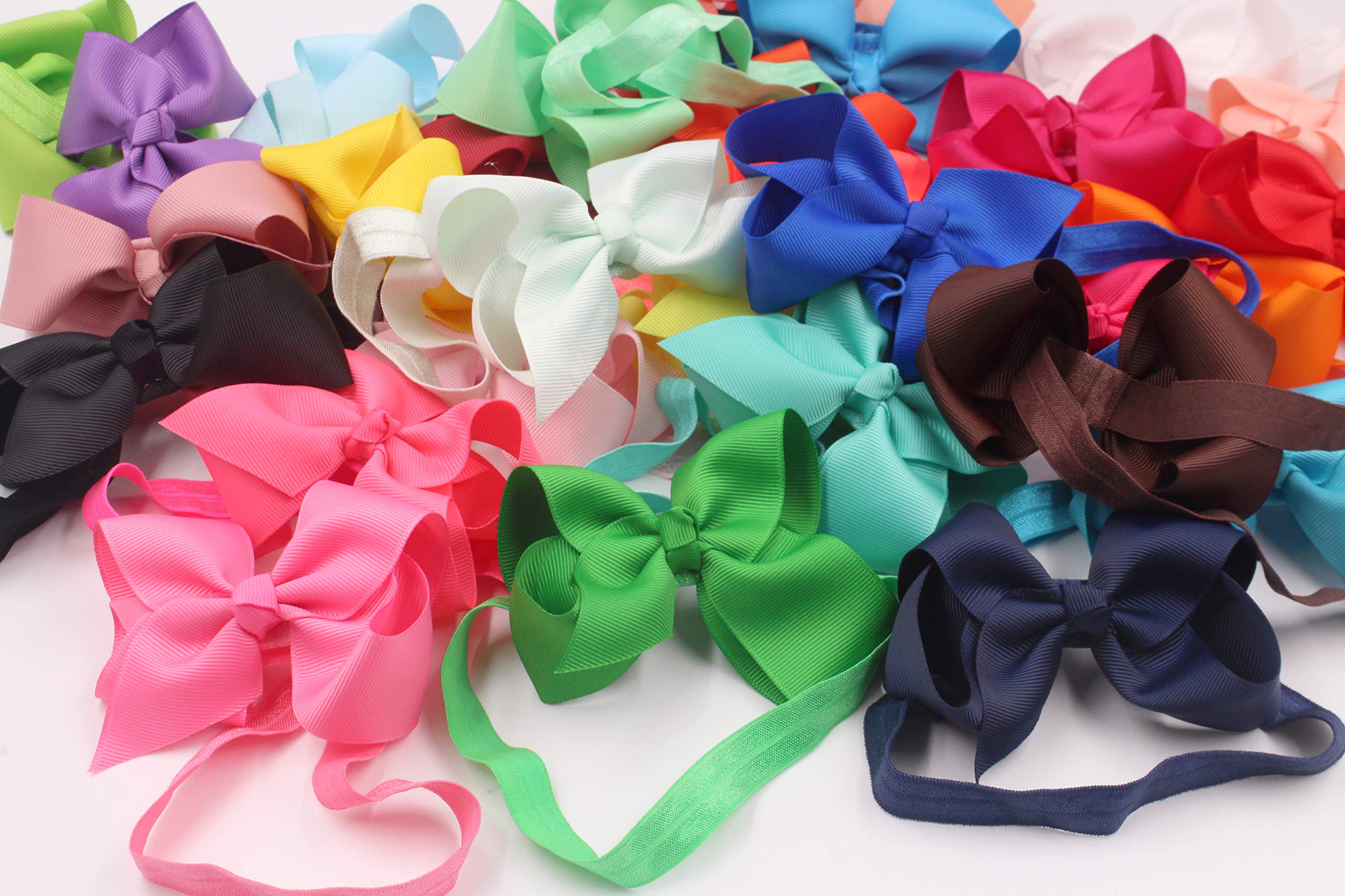 Headbands for toddlers with growing heads and flexible fit.