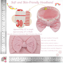 CÉLLOT baby headband made from nylon-spandex blend, gentle and stretchy