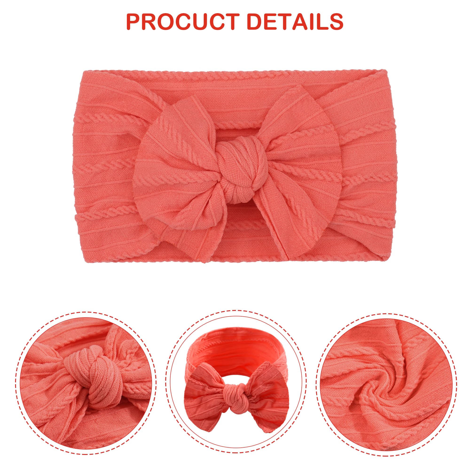 CÉLLOT knot headband for infants and toddlers; versatile everyday accessory.