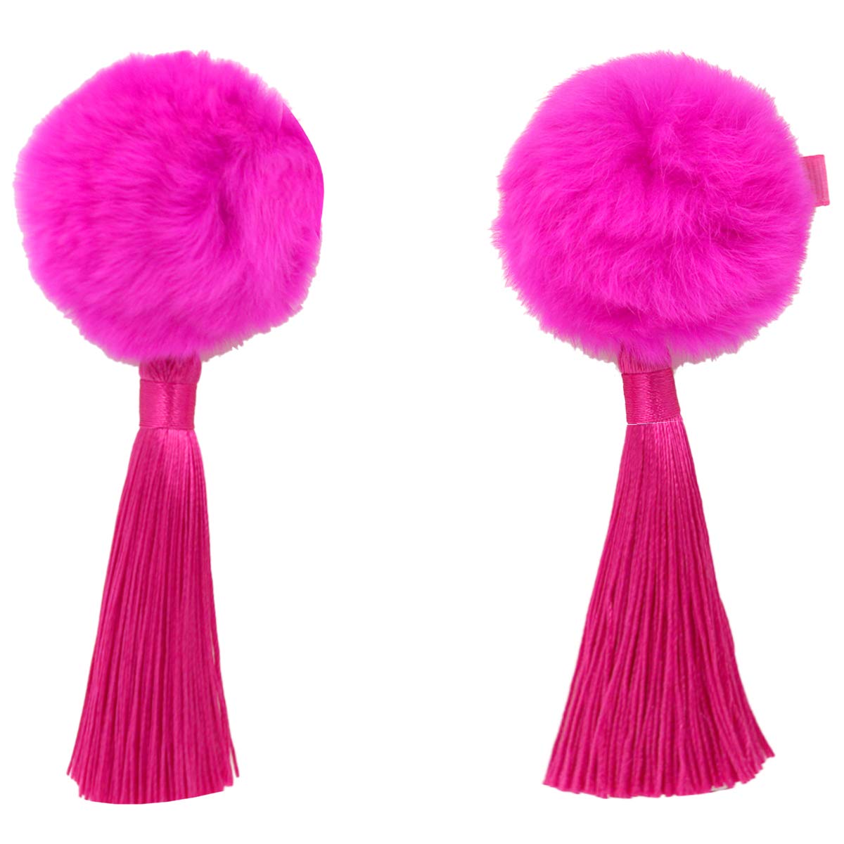 CÉLLOT soft fur clip offers comfortable wear during long events