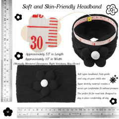 Cellot burgundy headband adds festive touch to baby outfits.