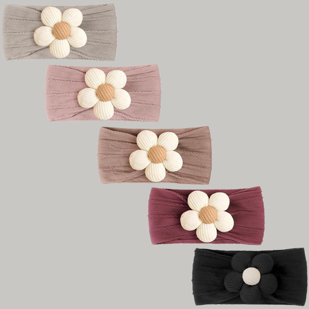 Cellot headbands dusty pink on newborn show soft comfort and cute photos.