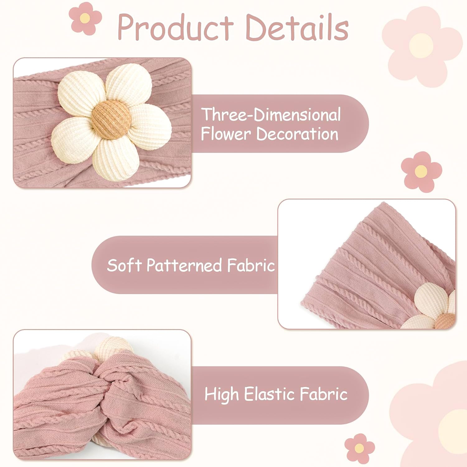 Cellot khaki headband on toddler demonstrates versatile autumn/winter style.