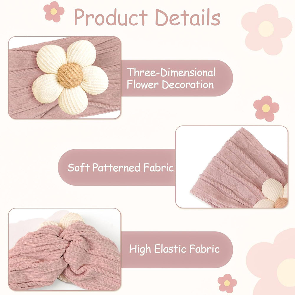 Cellot khaki headband on toddler demonstrates versatile autumn/winter style.