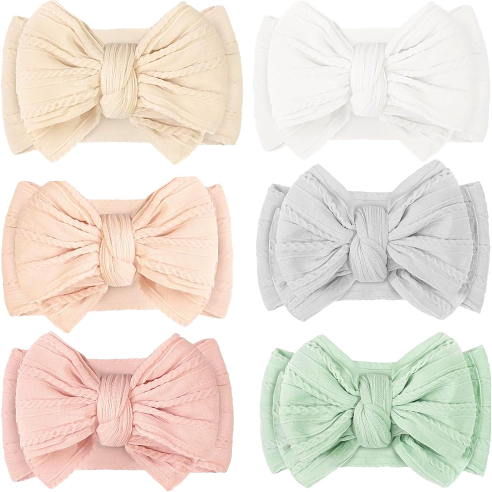 CELLOT nature color 8 nature color series headband on infant for photos.
