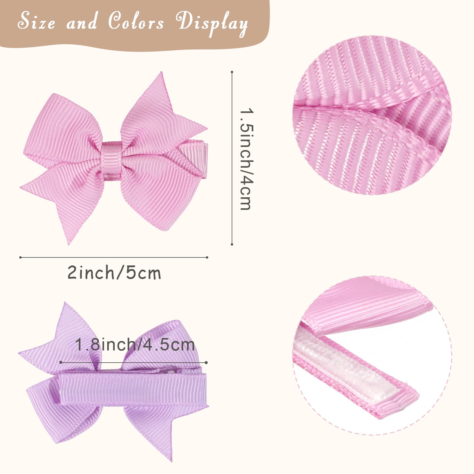 CÉLLOT fabric-covered clips hide metal for gentle scalp contact