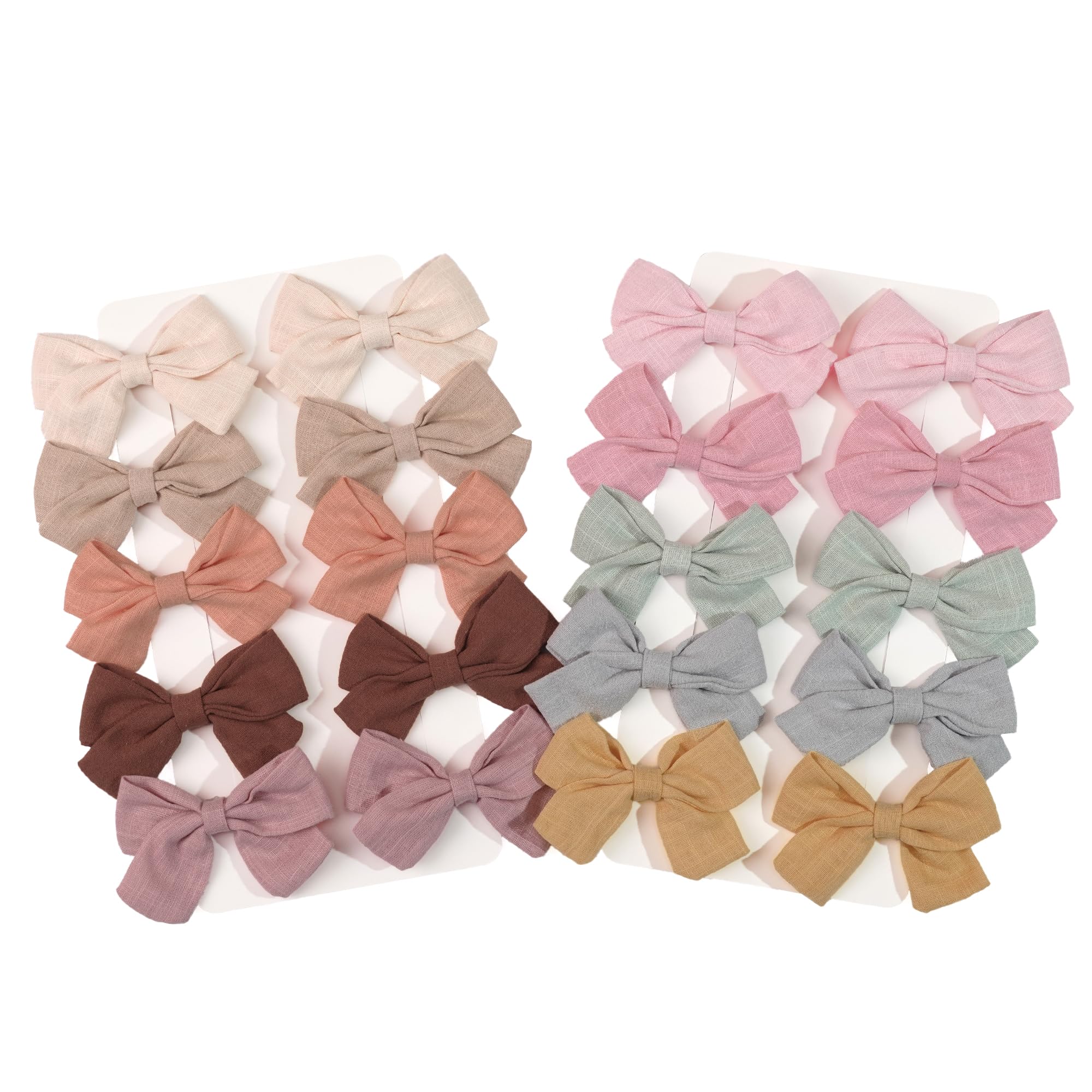 Cellot linen bows close-up highlights soft fabric and comfortable feel.