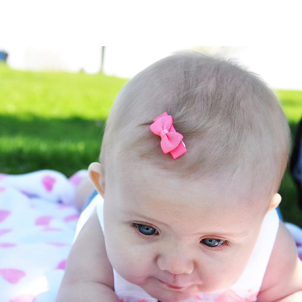 CELLOT mini bows clip colorful options pair with everyday outfits