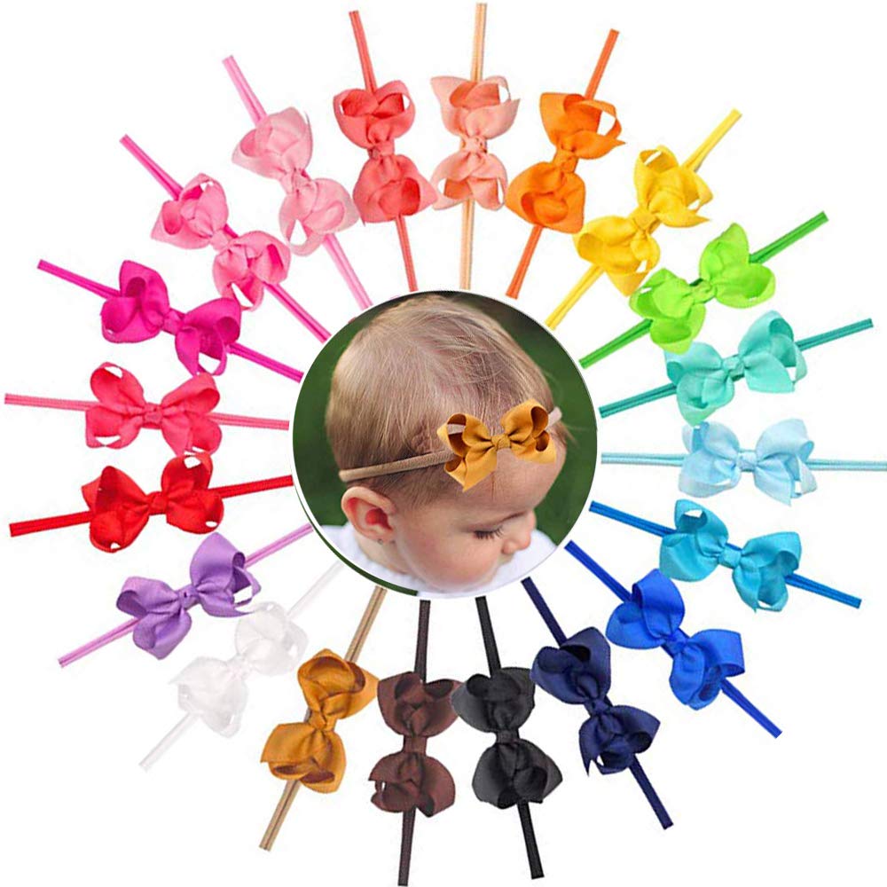 Cellot 3-inch bow headband adds sweet everyday style to baby outfits.
