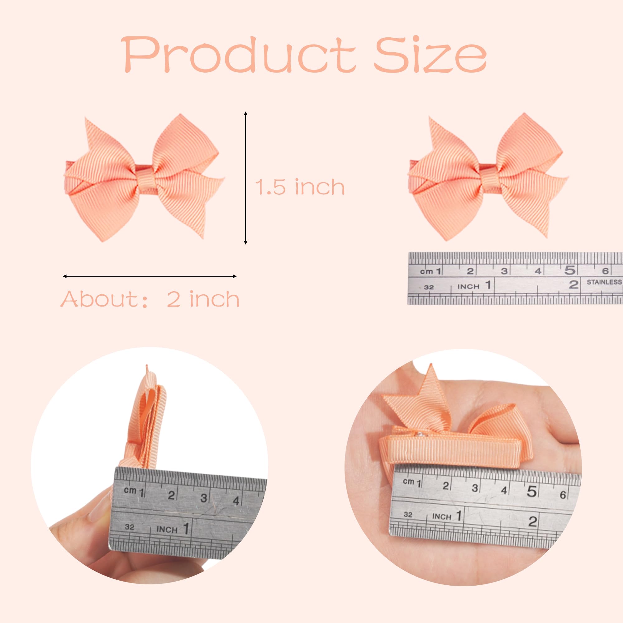 CÉLLOT soft grosgrain bows show non-slip inner mat for secure, comfortable wear