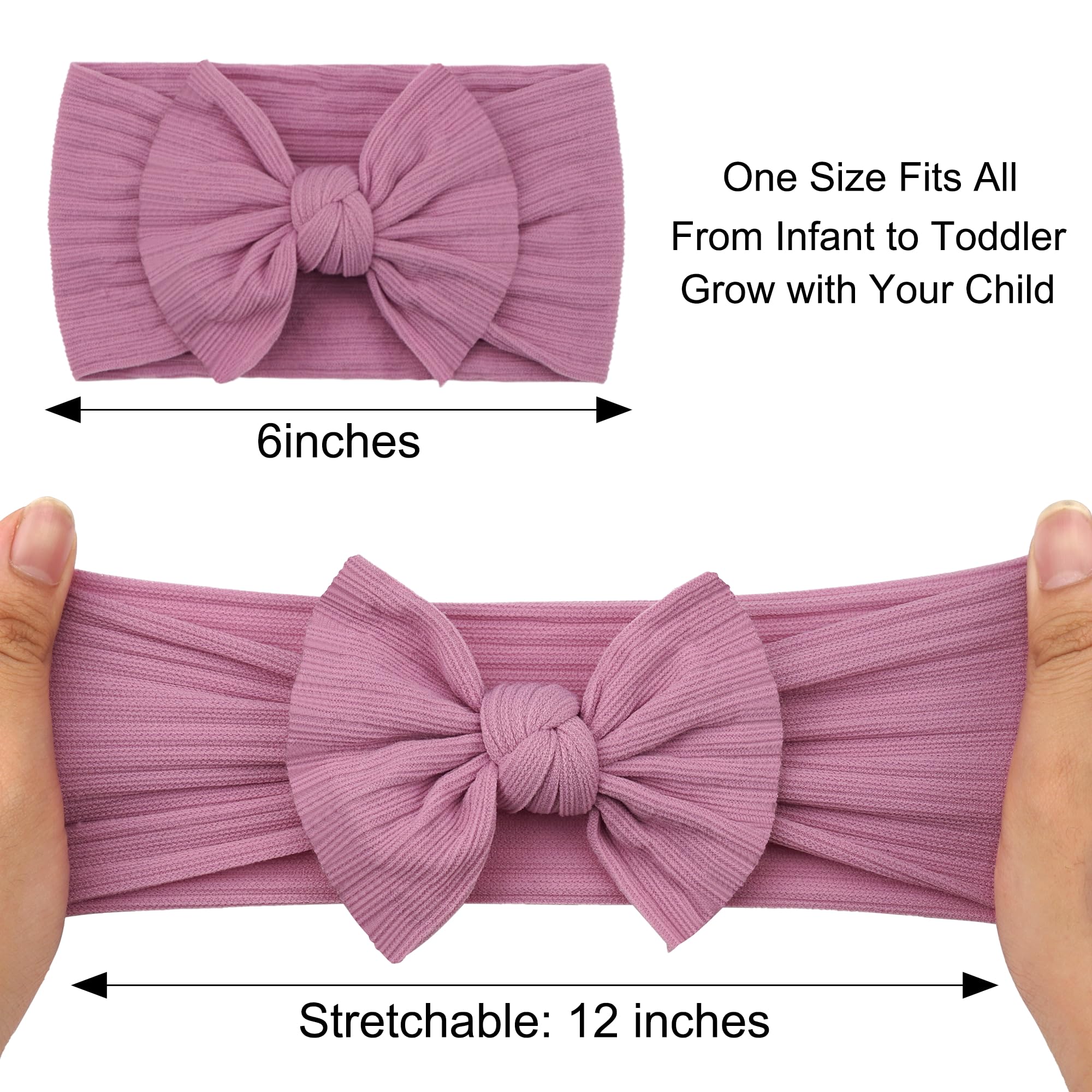 Cellot blue headband knot provides comfortable fit for toddlers
