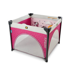 Century Play On square-design image highlighting spacious play area for baby exploration.