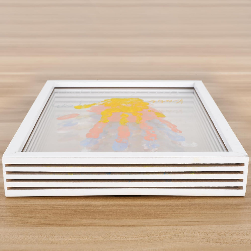 Cepairng four-brush set image for smooth handprint application.