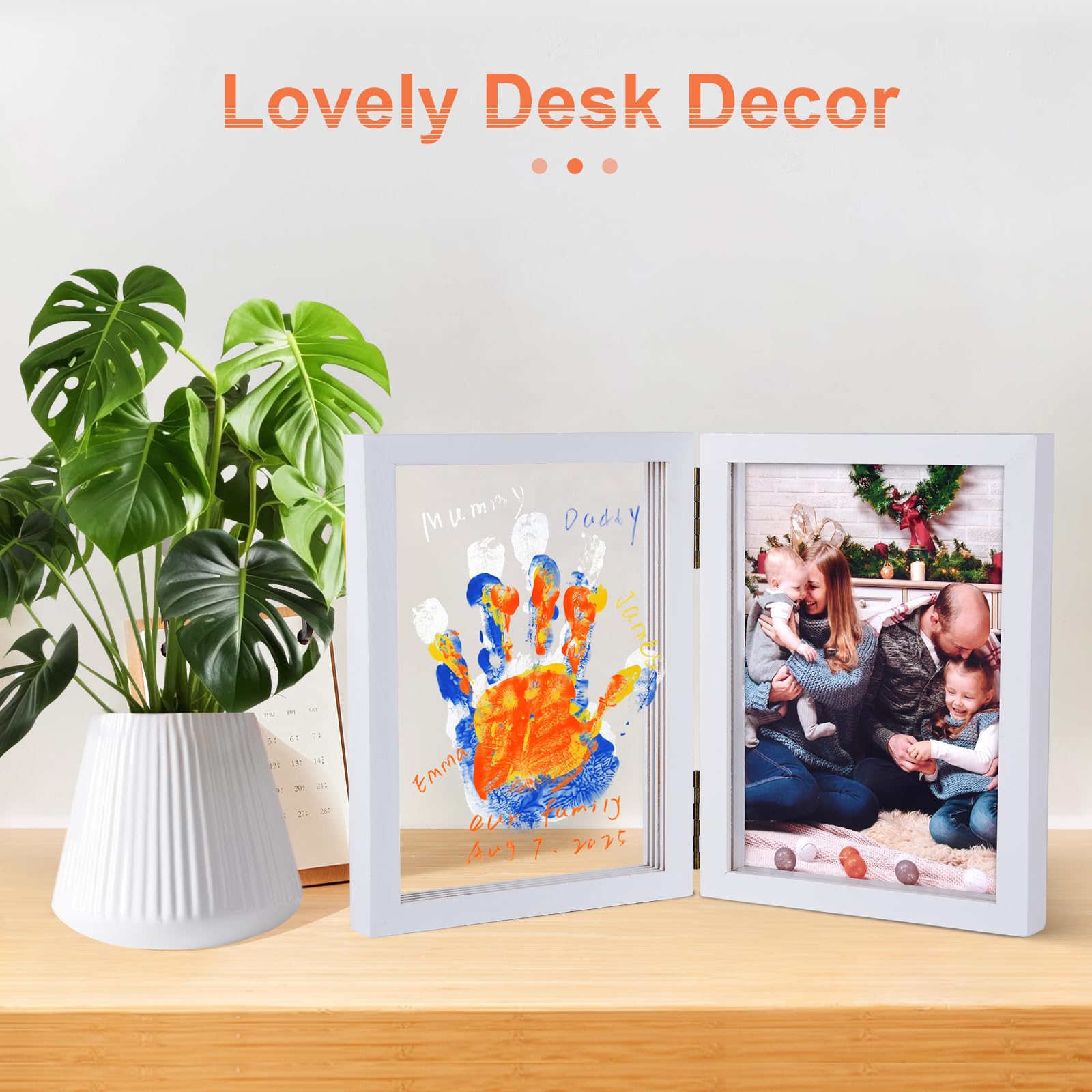 Cepairng paint brushes and markers capture vibrant colors for personalized messages