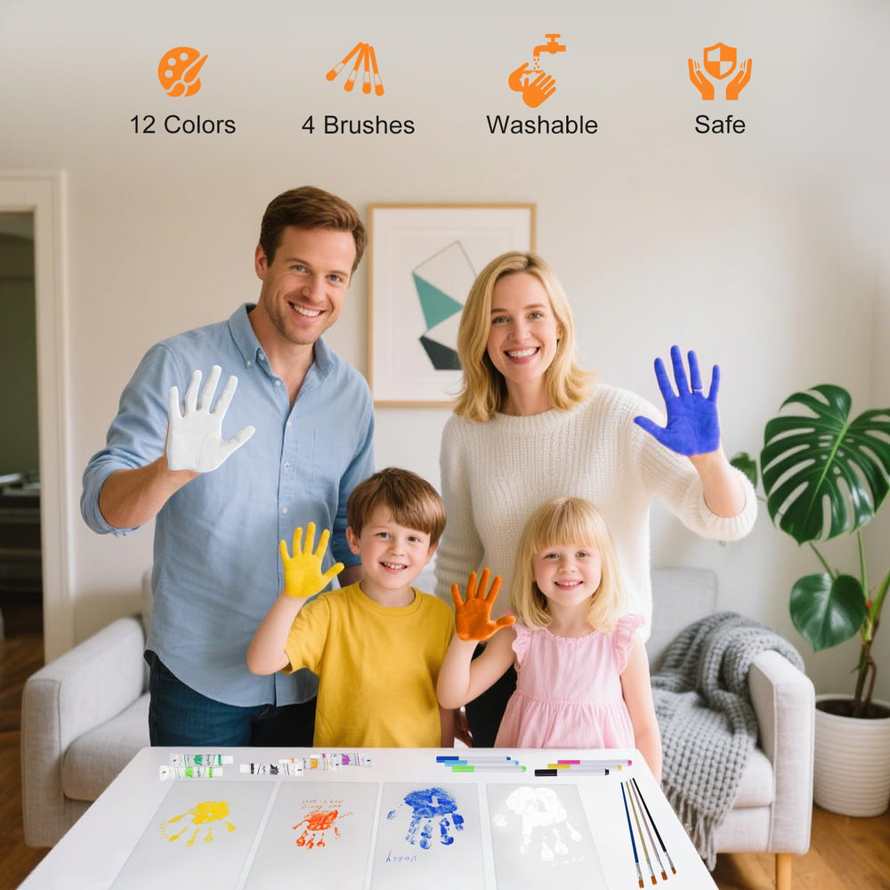 Cepairng washable paint set offers mess-friendly creativity for kids and parents
