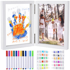 Cepairng wood frame closeup shows durable pine construction for lasting family memories