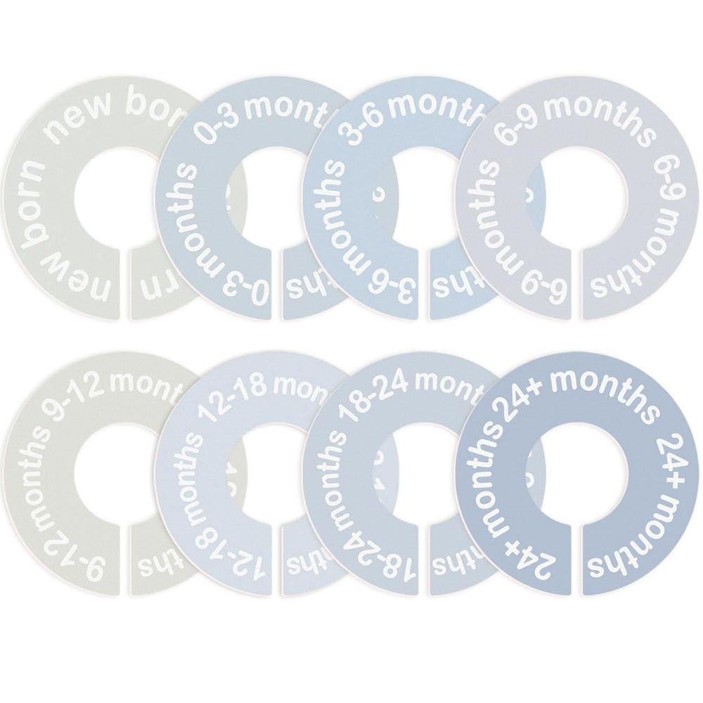 Cephira baby closet dividers newborn marker for quick wardrobe organization.