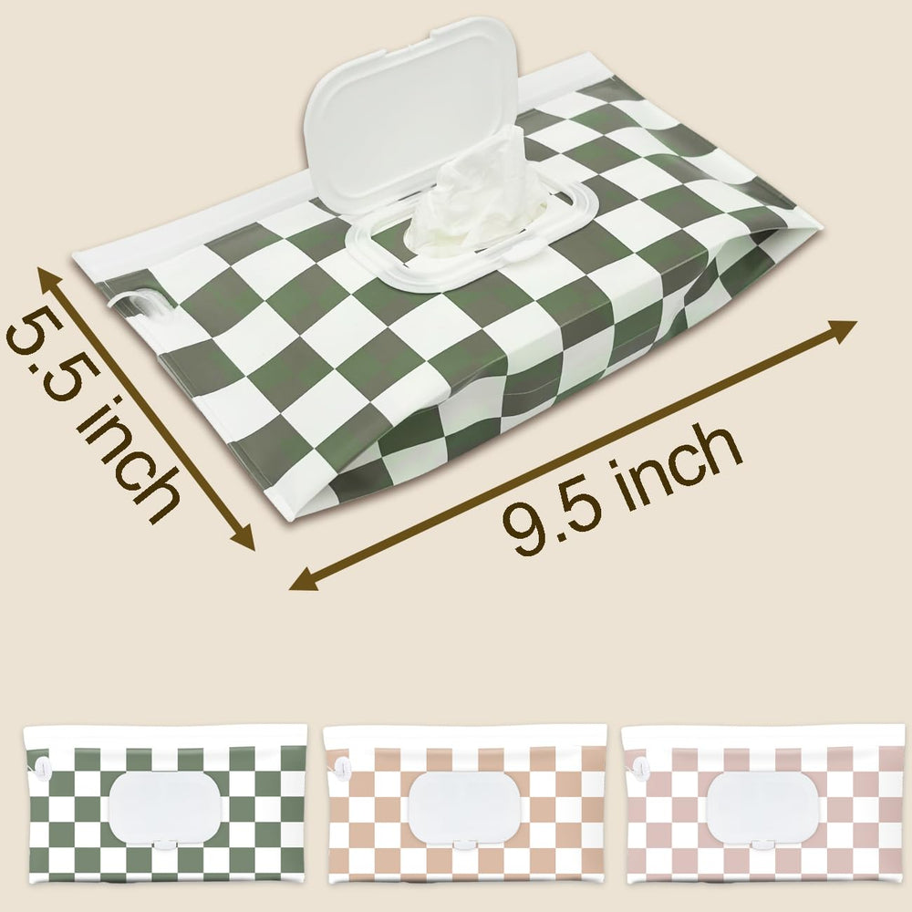 Cephira wipe holder uses waterproof EVA for dry, leak-free wipes