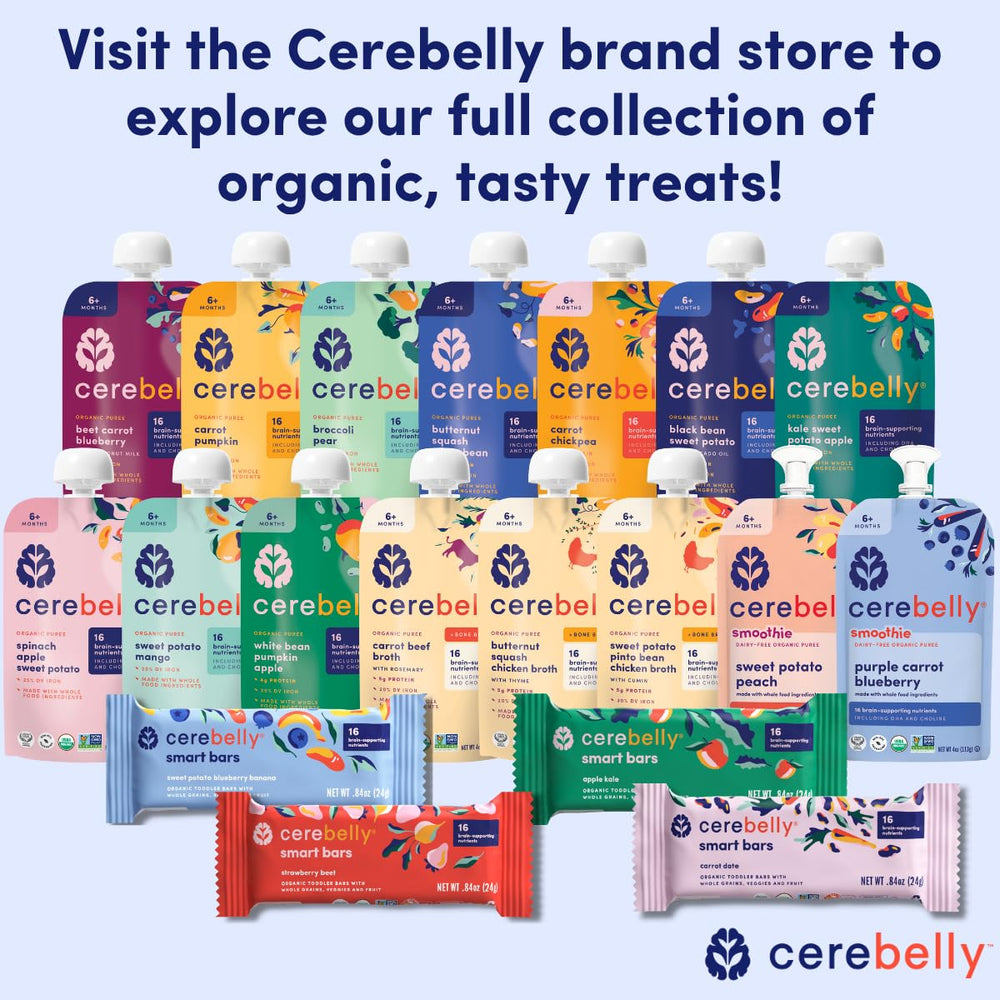 Cerebelly Safety labeling with expiration date and lot code for peace of mind