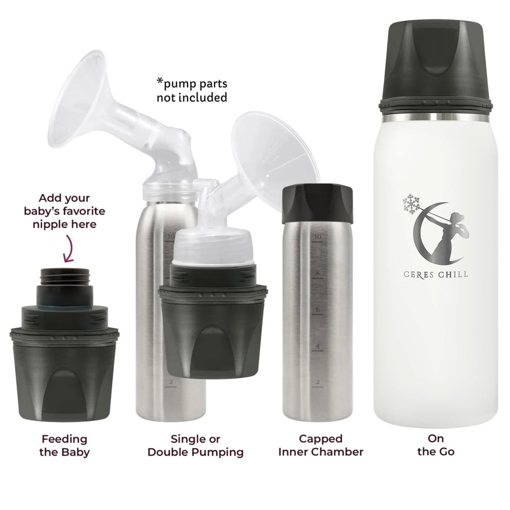 CERES CHILL OG inner bottle 12oz ready for portable storage.