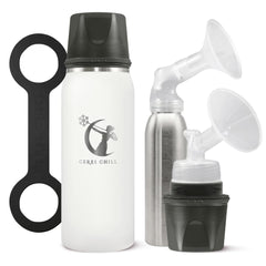 CERES CHILL OG chiller outer chamber for warming milk on the go.