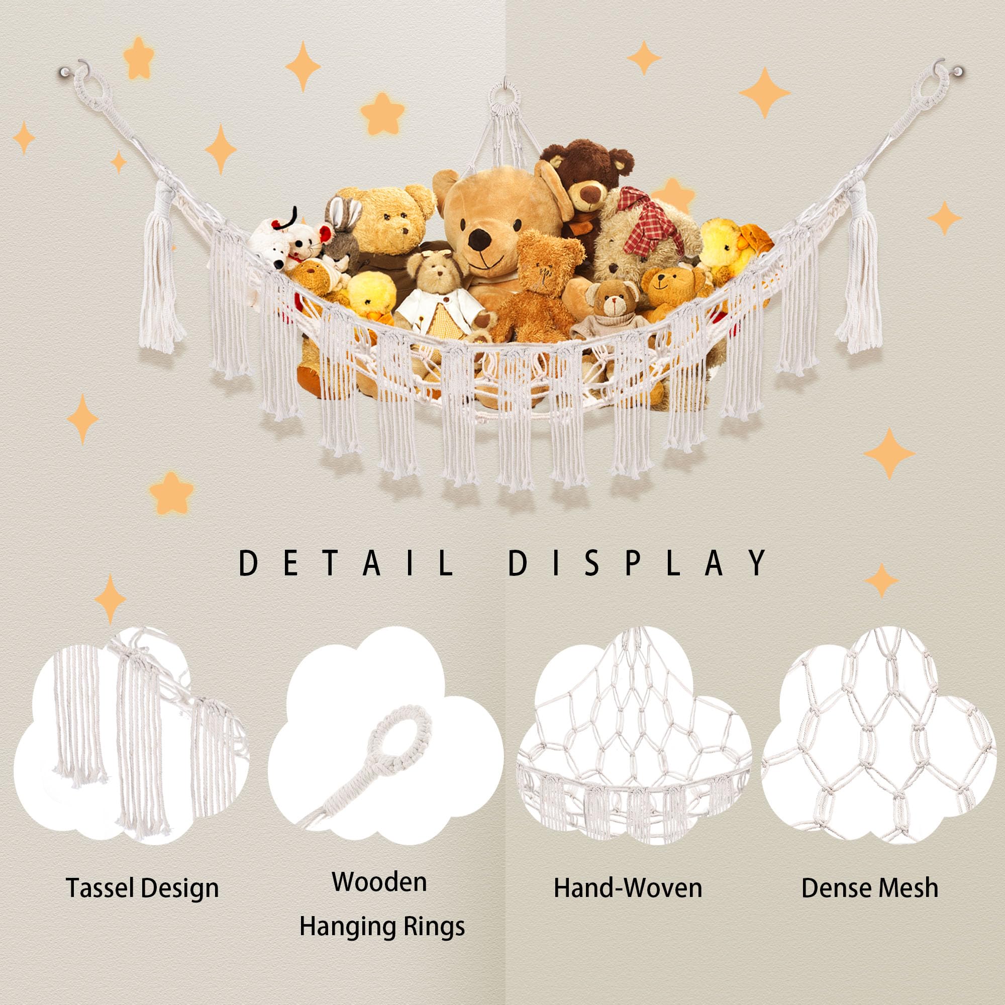 CERETIA LED light string 78 inches enhances nighttime ambiance