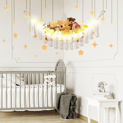 CERETIA LED light string highlights ambient night-time companionship in a kids room.