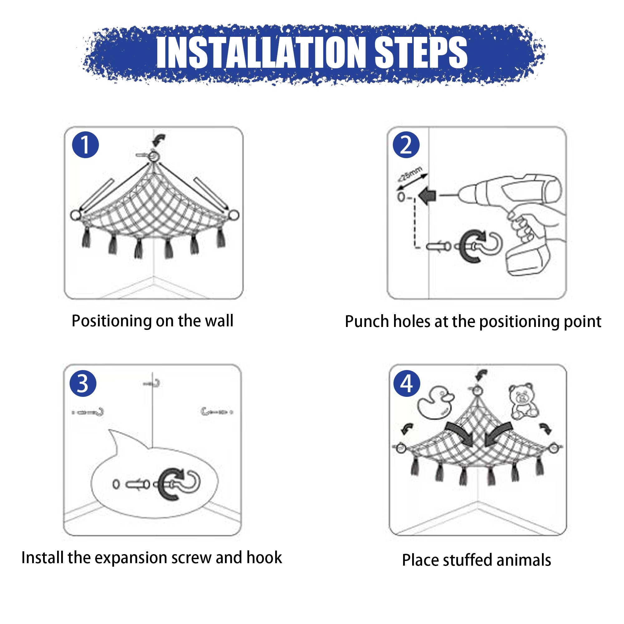 CERETIA two-pack includes anchors and screws for installation